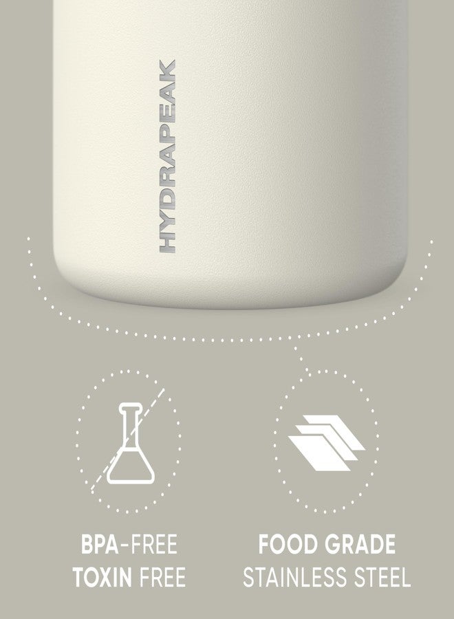 Hydrapeak 25oz Stainless Steel Vacuum Insulated Food Jar for Hot Food and Cold Food, Wide Mouth Leak-Proof Soup Jar for Adults, 10 Hours Hot and 16 Hours Cold (Ivory) - Image 3